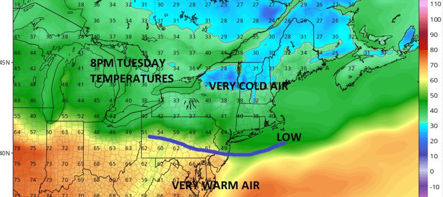 Long Island Weather More Temperature Swings