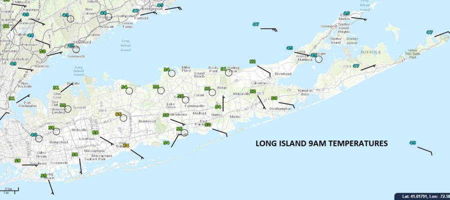 Showers Thunderstorms Approaching