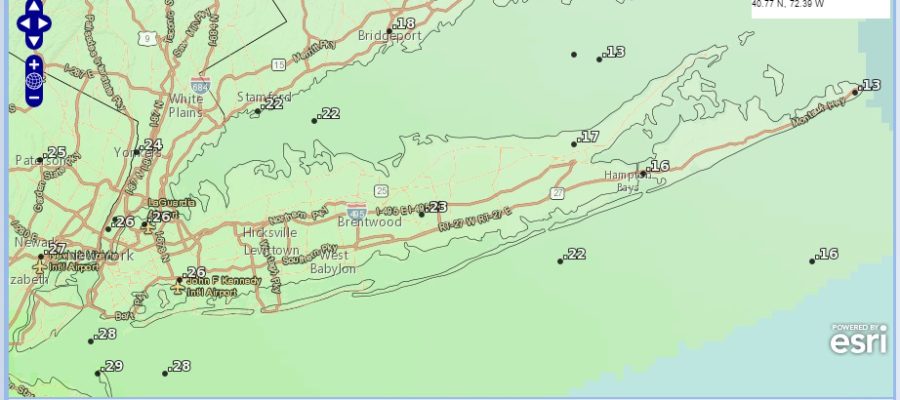 Long Island Rain Arrives Late
