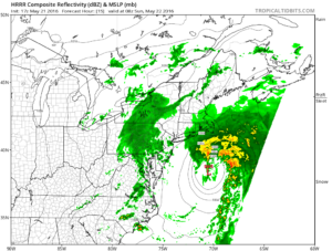 hrrr15 HRRR Model Rain Unimpressive