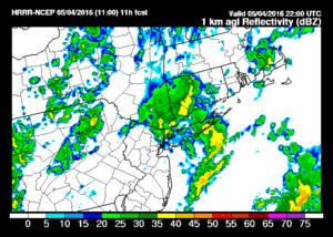 hrrr22 Long Island Rain Moving In Late Today