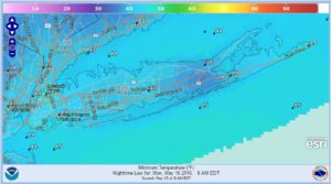 monday Windy Long Island Sunday