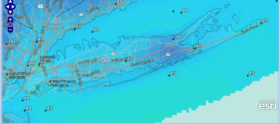 Windy Long Island Sunday