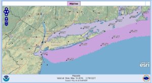 monday Gale Warning Continues Long Island