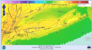 saturday Long Island Severe Weather Risk