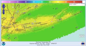 sunday Mother's Day Long Island Forecast