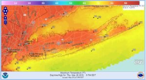 thursday Long Island Less Heat