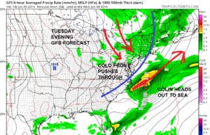 gfs54 Better Weather Monday