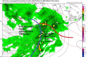 gfs66 Long Island Severe Weather Threat Sunday