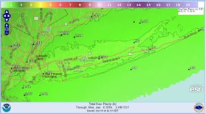 precip Long Island Beach Afternoon