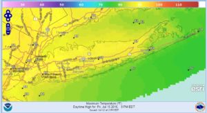 Long Island Weather Heat Humidity 