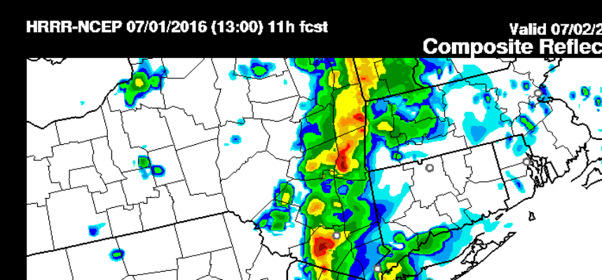 Downpours Severe Weather Threat Tonight