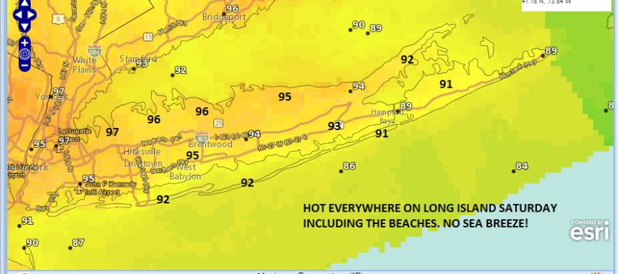 Rip Currents Friday Long Island