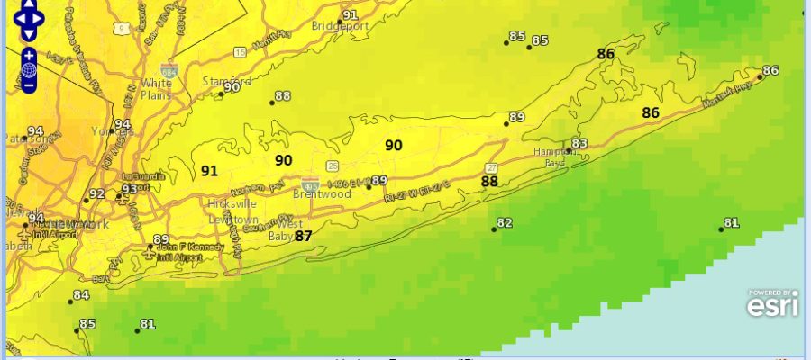 Long Island Weekend Weather