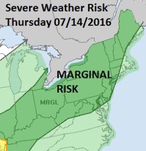 Long Island Severe Weather Threat Thursday
