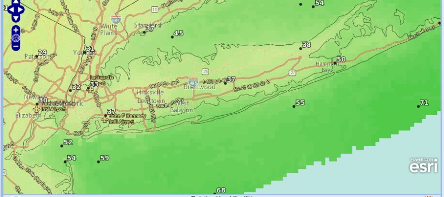 Long Island Friday Weather Outlook