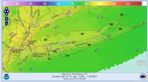 friday  Long Island Severe Weather Threat