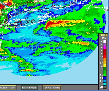 long island weekend rains