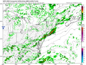 wrf30 Long Island Weekend Thunderstorm Threat?