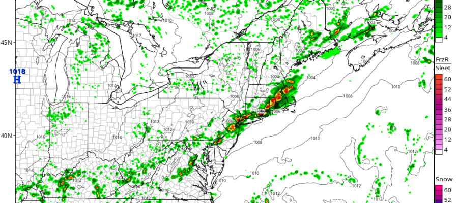 Long Island Weekend Thunderstorm Threat?