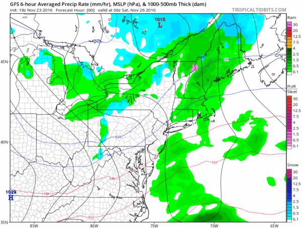 Long Island Weather Thanksgiving 
