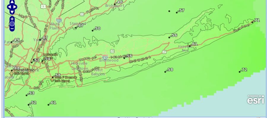 long island weather rain