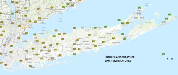 long island weather