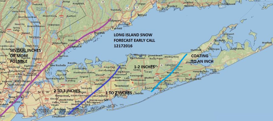 long island snow forecast