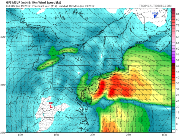 noreaster threat