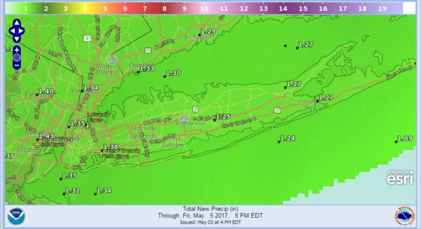 long island cooler weather