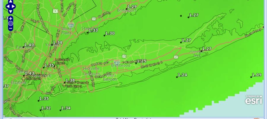 long island cooler weather