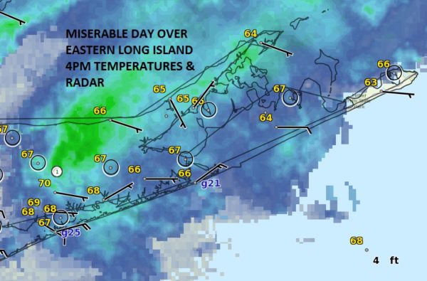eastern long island weather
