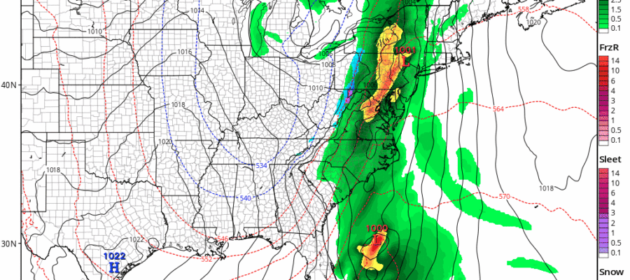 long island 2 to 3 inch rains