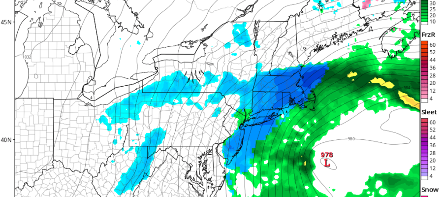 Long Island Noreaster Coastal Flooding Forecast
