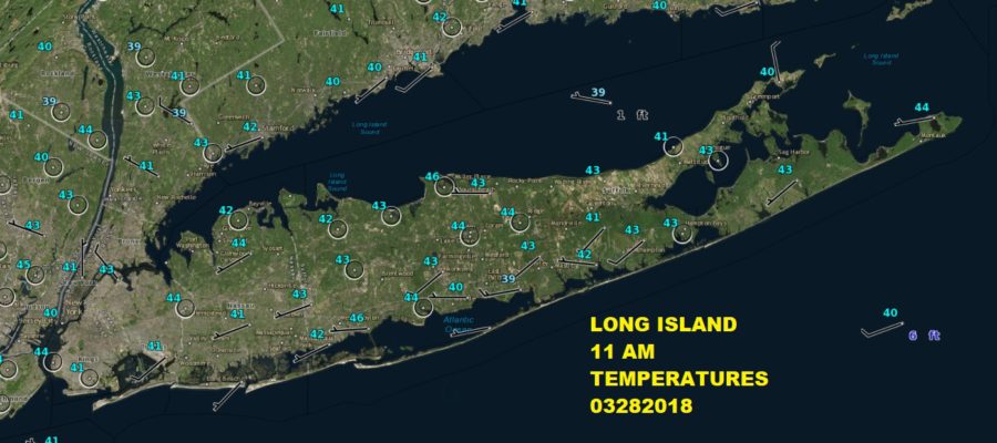 Sitting In Low Clouds Onshore Winds Long Island's Raw Spring