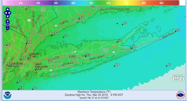 Long Island Struggling To Warm Up