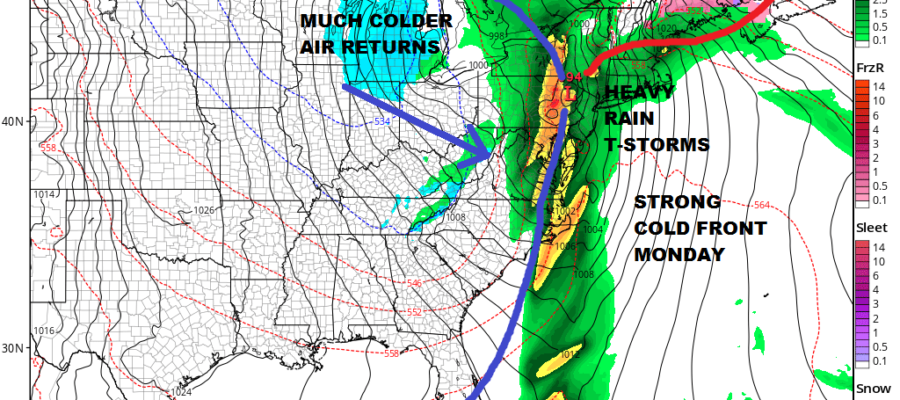 Spring Warmth Despite Sea Breeze Back Door Front