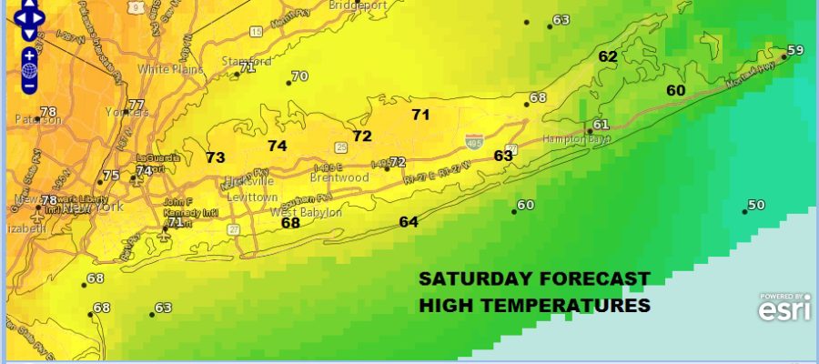 Weather Conditions Improving Warm Into Saturday Before Backdoor Front Arrives