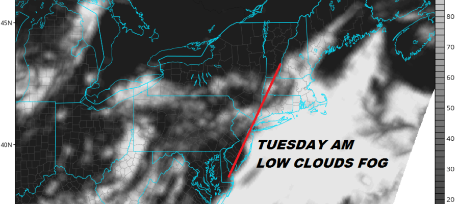 Morning Low Clouds Fog Next 2 Days