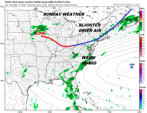 Rain Takes A Break Onshore Flow Returns