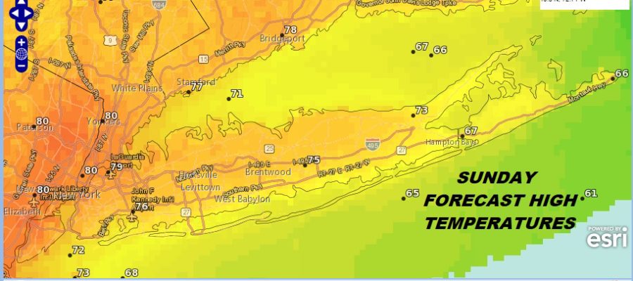 Finally Some Improving Long Island Weather