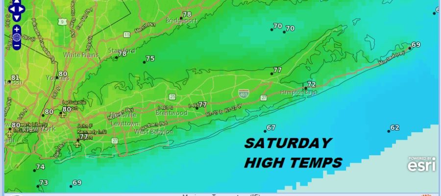 Weekend Weather Saturday Warmer Belmont Track Fast for Justify