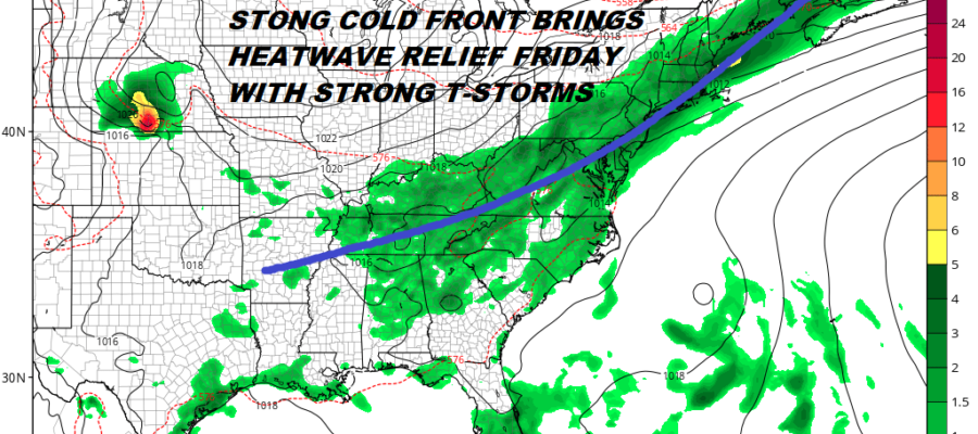 Extreme Heat Eases Thanks To South Wind