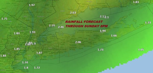 Flash Flood Watch Bad Hair Weather Long Island Weekend Forecast