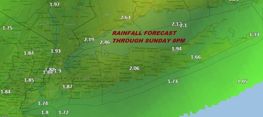 Flash Flood Watch Bad Hair Weather Long Island Weekend Forecast