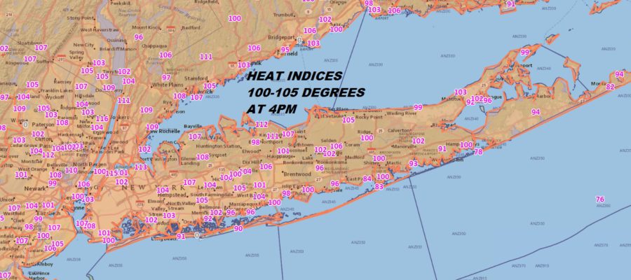 oppressive heat humidity