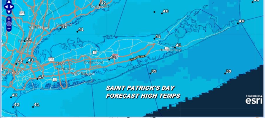 Saint Patricks Day Sunshine Cold Rocky Point Parade