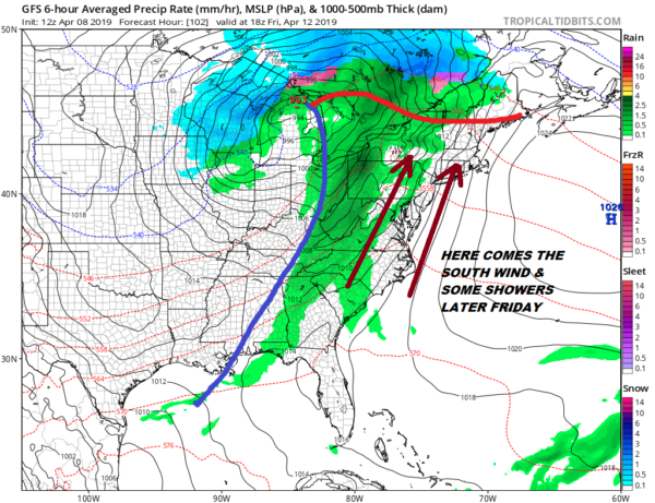 Long Island Temperatures Struggling This Afternoon