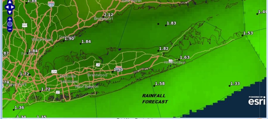 Coastal Flooding Possibilities Full Moon Strong South Wind