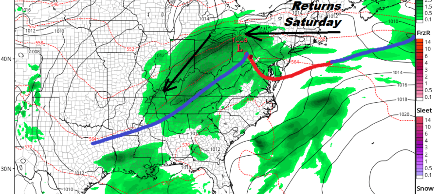Another Cloudy Day Warm Up Possible Thursday Gloomy Weekend